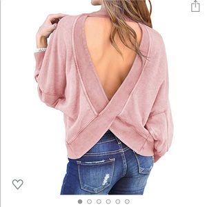 Backless Sweater
